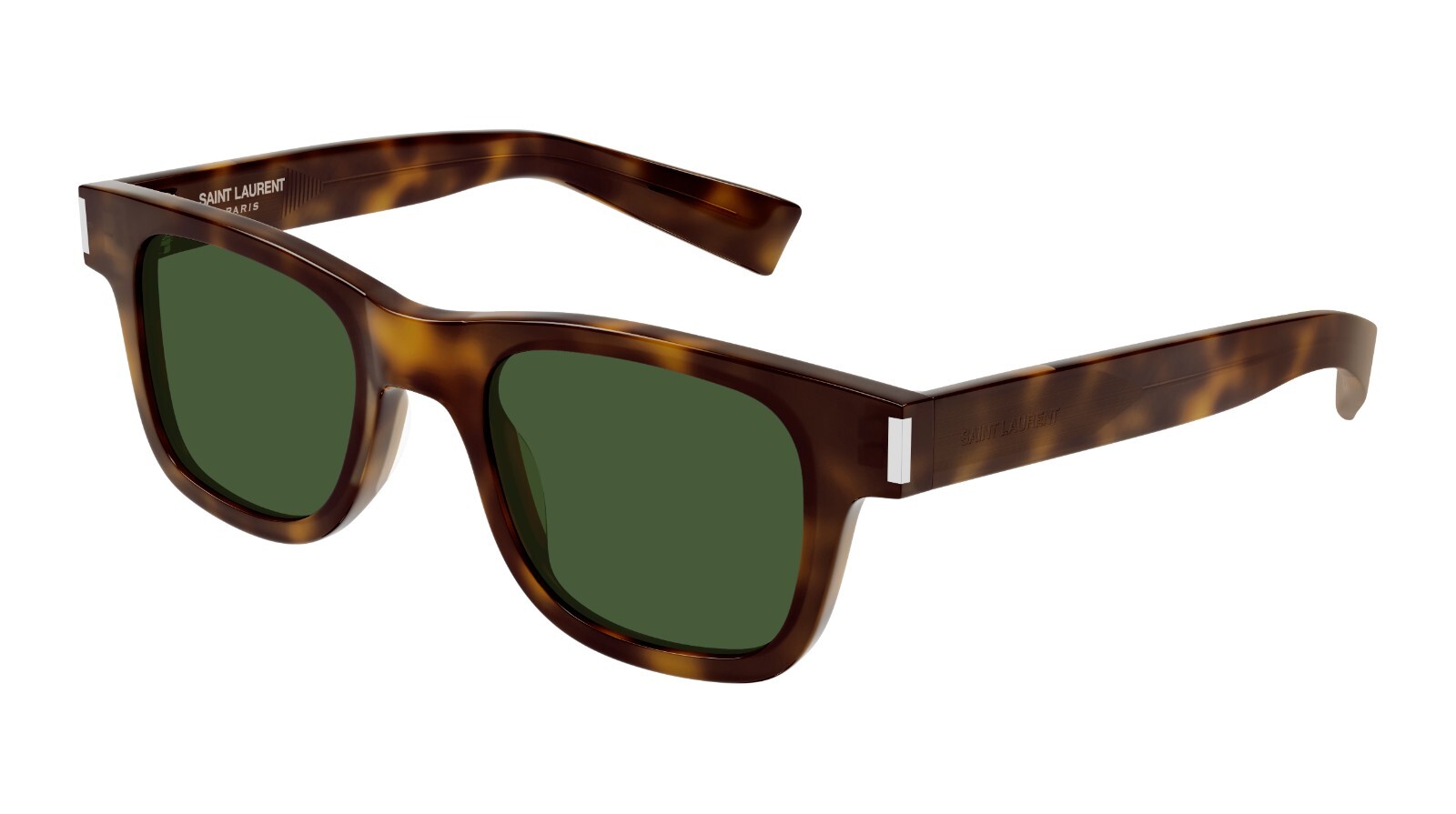 Saint Laurent SL 564 Occhiali da sole Havana Verde (002)