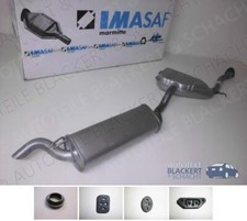 IMASAF ESD Auspuff Endtopf ab Kat für Lancia Delta II 1.4+1.6+2.0+i.e. 1993-1996