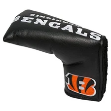 NFL Cincinnati Bengals Golf Vintage Magnetic Blade Putter Cover