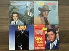 Elvis Presley - Lot of 4 Albums with Blue Vinyl
