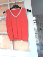 Golf Pullunder Damen Gr. 38/40   orange
