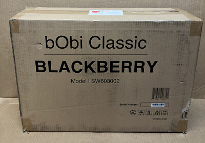 bObi Classic Robotic Vacuum Cleaner and Mop Blackberry - Sealed