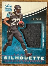 2017 Preferred Crown Royale Silhouette Pink Leonard Fournette #d 151/250 GUJ