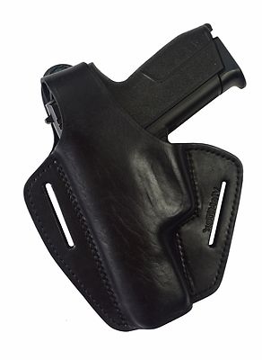 B2Li Leder Holster für Sig Pro 2022 SP Sig Sauer 2340 schwarz LINKS VlaMiTex