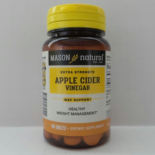 100 TABLETS Apple Cider Vinegar EXTRA STRENGTH 1000mg Weight Loss 500 mg per tab eBay