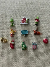 Origami Owl "Your Choice" Grinch Christmas Charms for Lockets "New"