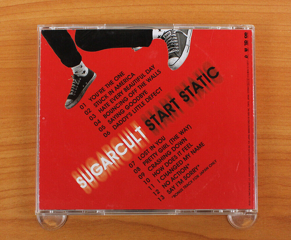 Sugarcult - Start Static CD (Japan 2003 Ultimatum Music Sugarcult - Start Static CD (Japan 2003 Ultimatum Music