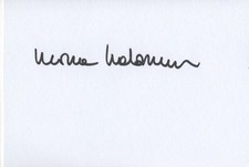 Mona Hatoum Autogramm signed 10x15 cm Bild