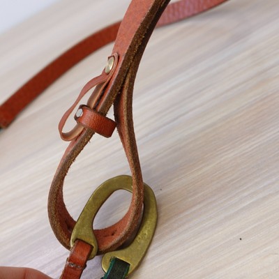Horseshoe Belt Buckle Womens XS Brown Leather Western Boho‎ Skinny Genuine JAPAN Horseshoe Belt Buckle Womens XS Brown Leather Western Boho  main image 4