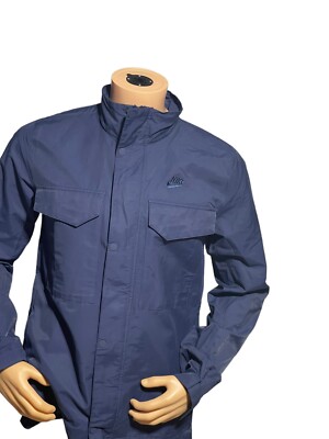 Nike Sportswear Jacket Men's Full Zip Woven M65 Coat Size S Nike Sportswear Jacket Men's Full Zip Woven M65 Coat Size S