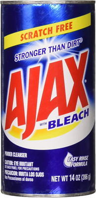 Ajax Powder Cleanser with Bleach, 14 Ounces Pack of 2