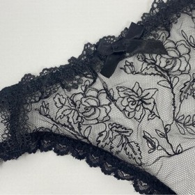 Agent Provocateur Rosa Black Brief AP2 Small NWT