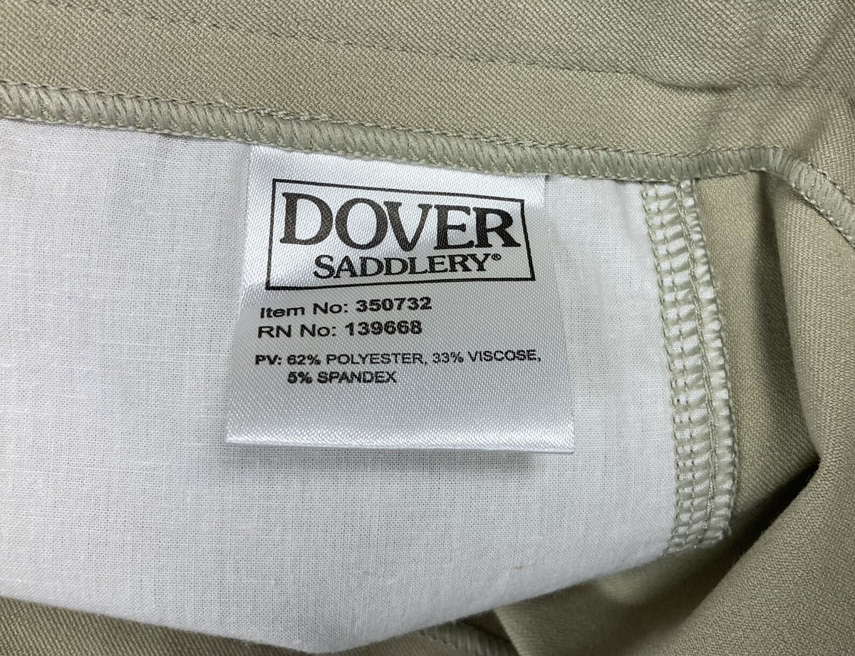 Dover Saddlery Girls' size 10 Gray Wellesley Silicone Knee