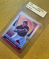 2021 PANINI CHRONICLES OVERDRIVE YERMIN MERCEDES ROOKIE #13 CGS 9 RCR STORE READ