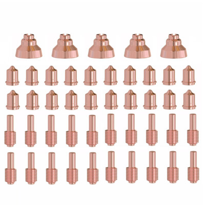 45pcs Plasma Electrode tip Shield Kits 220669 compatible with Powermax45 HYP45