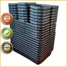 45 PACK TOOL BOX ORGANIZER Toolbox Drawer Tray Divider Black Trays Garage Desk