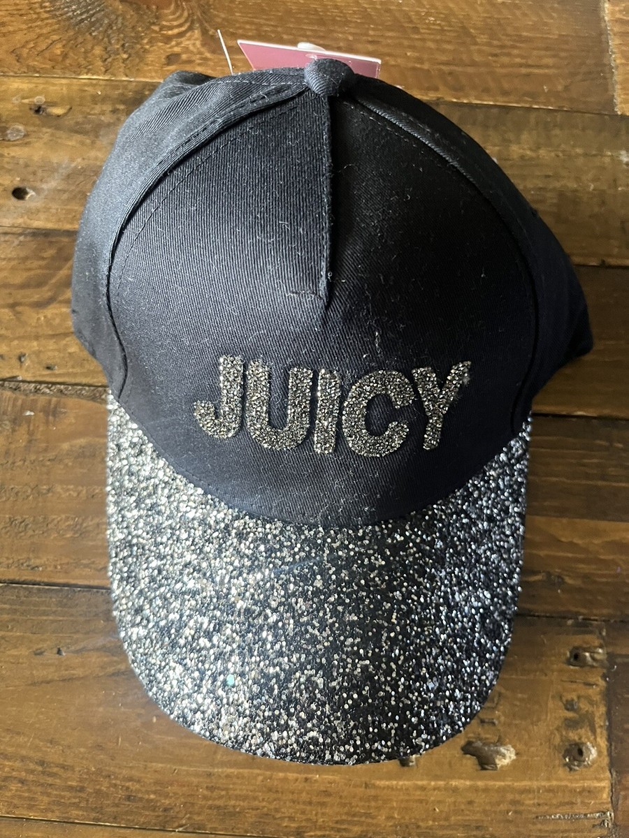 Black Glitter Juicy Couture Baseball Cap New With Tags | eBay display picture 1