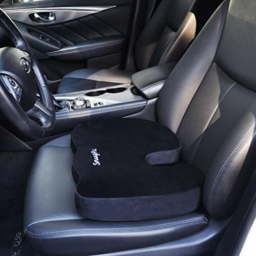 Seat Cushion Car Chair Sciatica Hemorrhoid Low Back Pain Tailbone