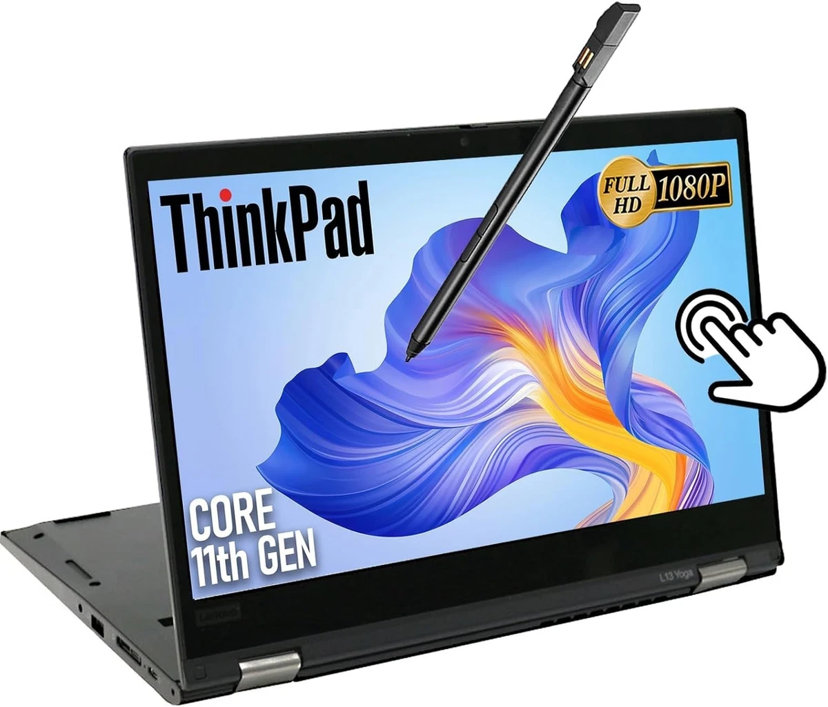 13.3 Lenovo X1 Yoga Laptop PC: i5-1135G7! 8GB RAM - 512GB SSD