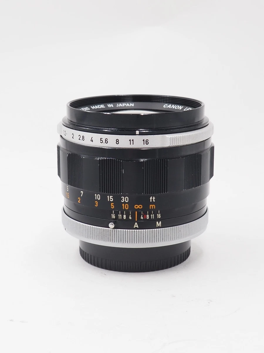 Canon FL f/1.2 Camera Lenses 55mm Focal for sale | eBay