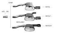 Bastuck Sportauspuff - Mini F56 Cooper/ One/ One First Diesel