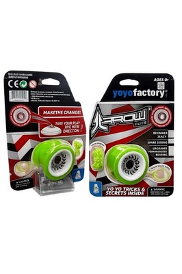 YoYoFactory Arrow Elite Yo-Yo Brand New In Packaging Ready to Use