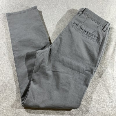 Mott & Bow The Twill Chino Charles Gray Men's Pant - Size 30x30 - EUC