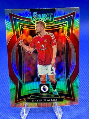 2024-25 Panini Select Premiere League Soccer Matthijs De Ligt Silver #98