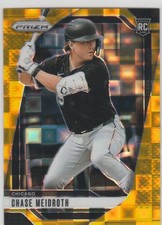Chase Meidroth RC 2025 Panini Prizm Premium Set Gold Pandora 3/4 #13 White Sox