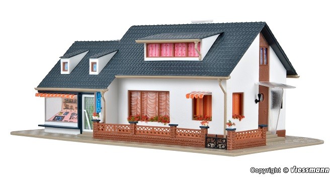 Vollmer 43723 - H0 House With Store - New