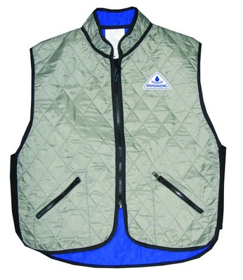 TECHNICHE HYPERKEWL DELUXE EVAPORATIVE COOLING VEST - 3X - SILVER  6530-SV-3X