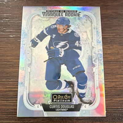 O-Pee-Chee Platinum Curtis Douglas Marquee Rookie Arctic Freeze /99 #284