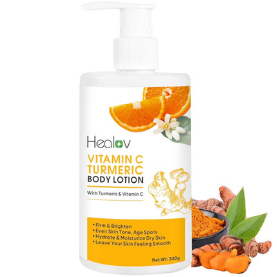Turmeric Lotion for Dark Spots   Natural Skin Brightening Body Lotion   Turmeric