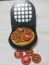 Melissa and Doug Press Serve Waffle Set Complete Rare HTF Kitchen Play food