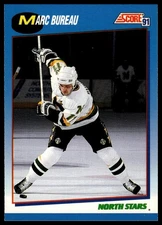 1991-92 Score Canadian Bilingual #476 Marc Bureau