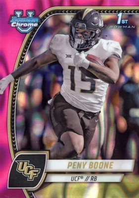 2024 Bowman Chrome University Pink Lava #143 Peny Boone