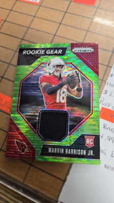 2023 24 Panini Rookie Gear RC Marvin Harrison Jr. Patch