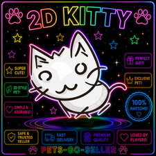 GATITO 2D (MUY BARATO) ADOPTA UNA MASCOTA DE MÍ - MÁS BARATO EN EBAY
