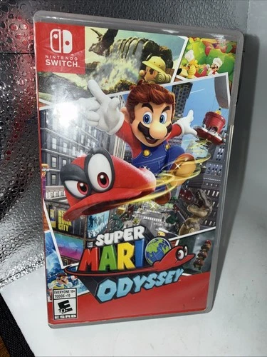 Super Mario Odyssey - Nintendo Switch (Original Case and Cartridge) Preowned