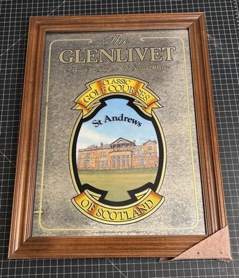 The Glenlivet Classic Golf Courses St. Andrews of Scotland 3D Mirror