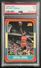 MICHAEL JORDAN PSA 1 1986-87 FLEER BASKETBALL #57 ROOKIE CARD RC BULLS 4357