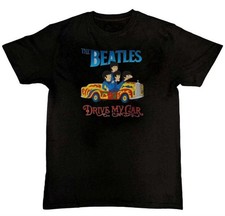 THE BEATLES Saturday Morning Cartoon Unisex Mens T-Shirt S M L XL 2 3 4 XL