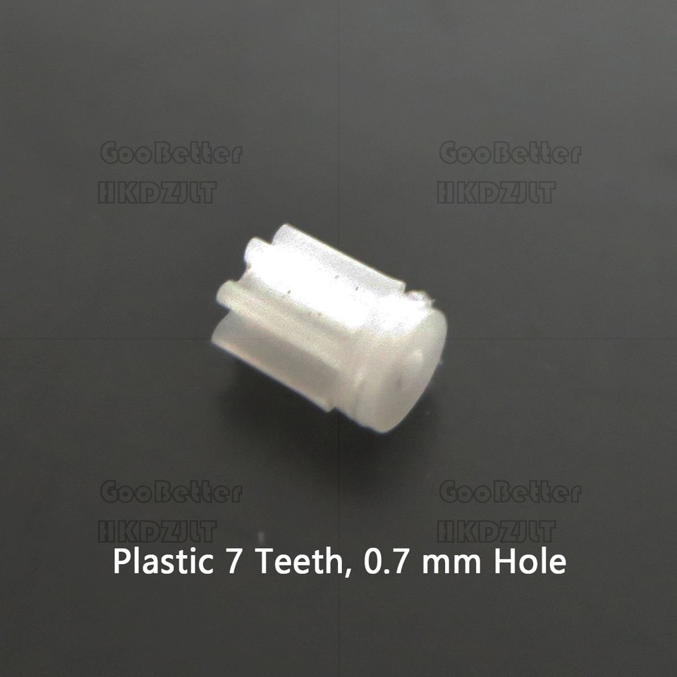 Brass / Plastic Gear Module 0.3 Gears for Toy Robot DIY 7/9/14/15/70 ...