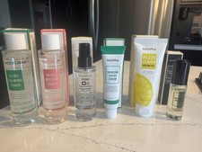 Moira Skincare Lot- 2- Toners, Prime Fix Mist, Skincure, Fizzi Lemon, Primer Oil