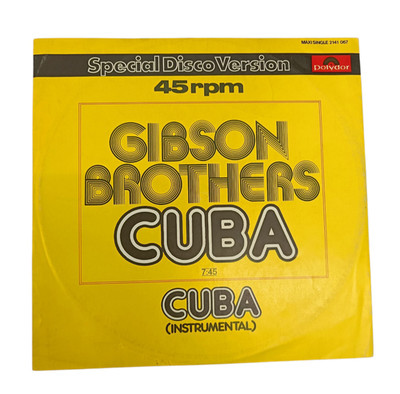 Gibson Brothers   Cuba Vinyl LP Schallplatte 1979 Polydor 2141067