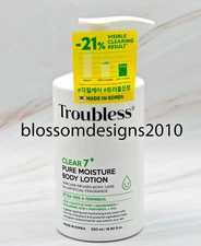 TROUBLESS Clear 7+ Body Lotion 16.9 fl. oz Tea Tree 4 - Terpineol Exp 2028