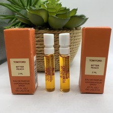 Tom Ford Bitter Peach Eau de Parfum EDP Sample Spray Vial 2ml/0.07oz NIB.X2