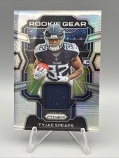 A461 2023 Panini Prizm Rookie Gear Tyjae Spears Silver (RC)