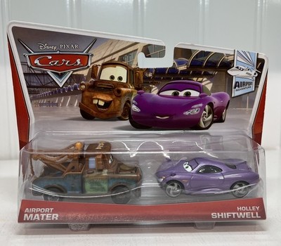 DISNEY PIXAR CARS AIRPORT MATER HOLLY SHIFTWELL AIRPORT ADVENTURE 2-3/7 2012 NEW