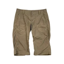 The North Face Shorts Womens 6 Brown Khaki Bermuda Horizon Utility Outdoor Trail